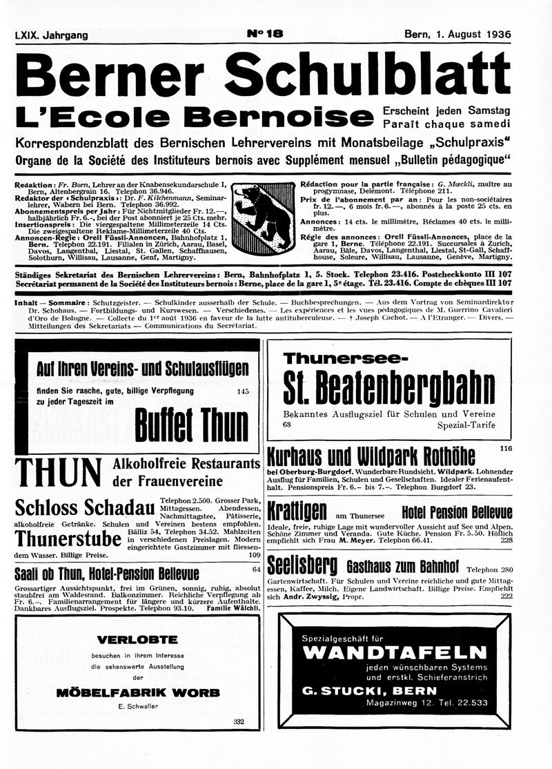 Buchumschlag - Heft 18