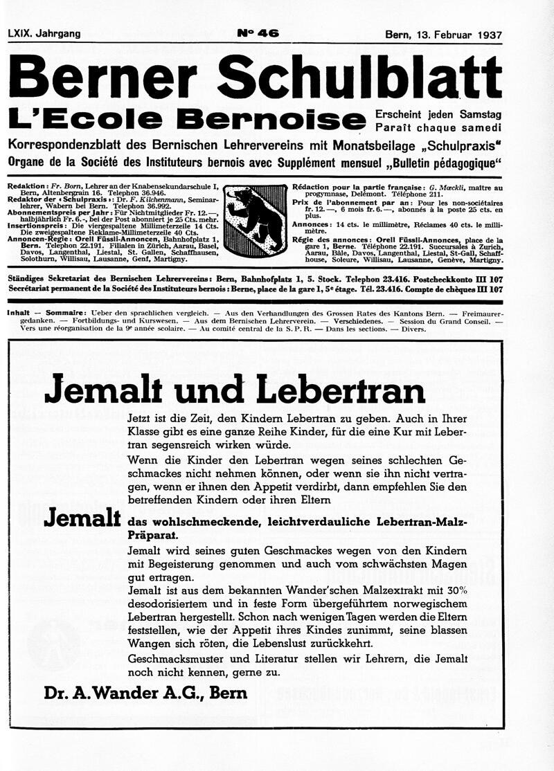 Buchumschlag - Heft 46