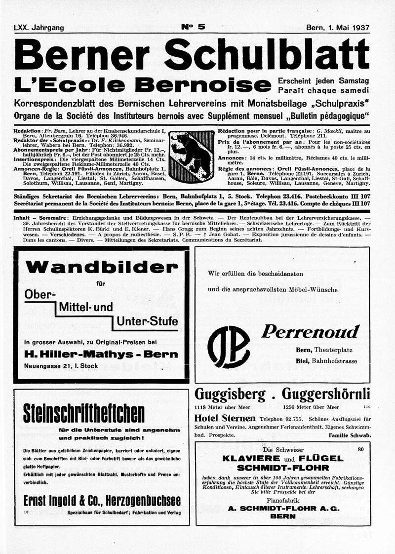 Buchumschlag - Heft 5