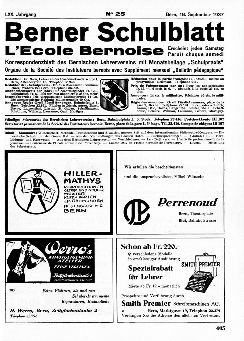 Buchumschlag - Heft 25