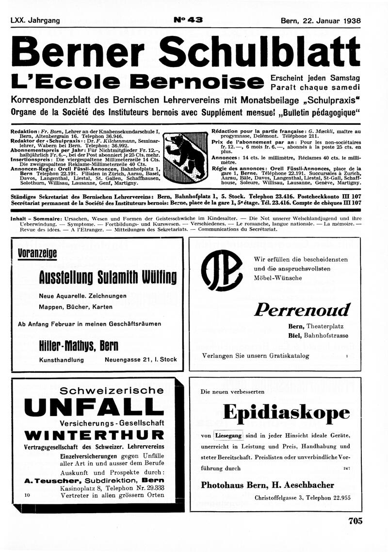 Buchumschlag - Heft 43