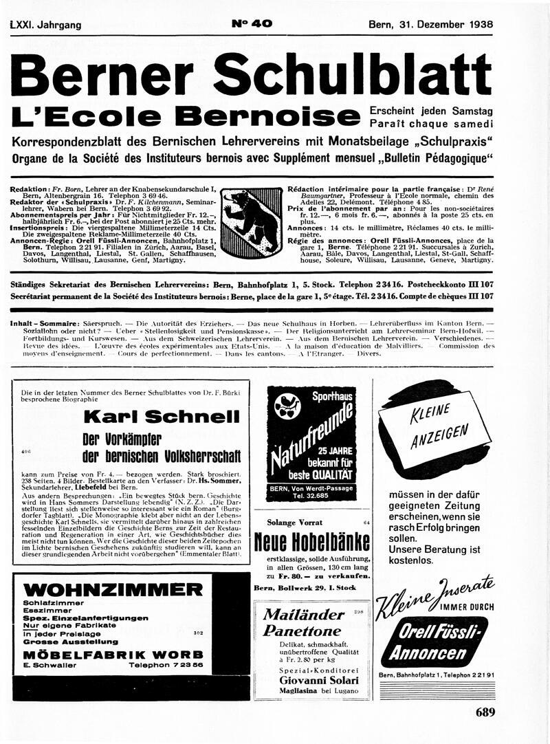 Buchumschlag - Heft 40