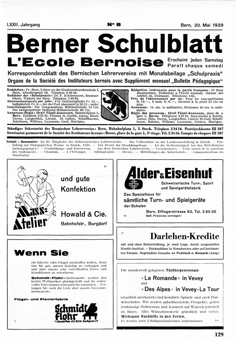 Buchumschlag - Heft 8