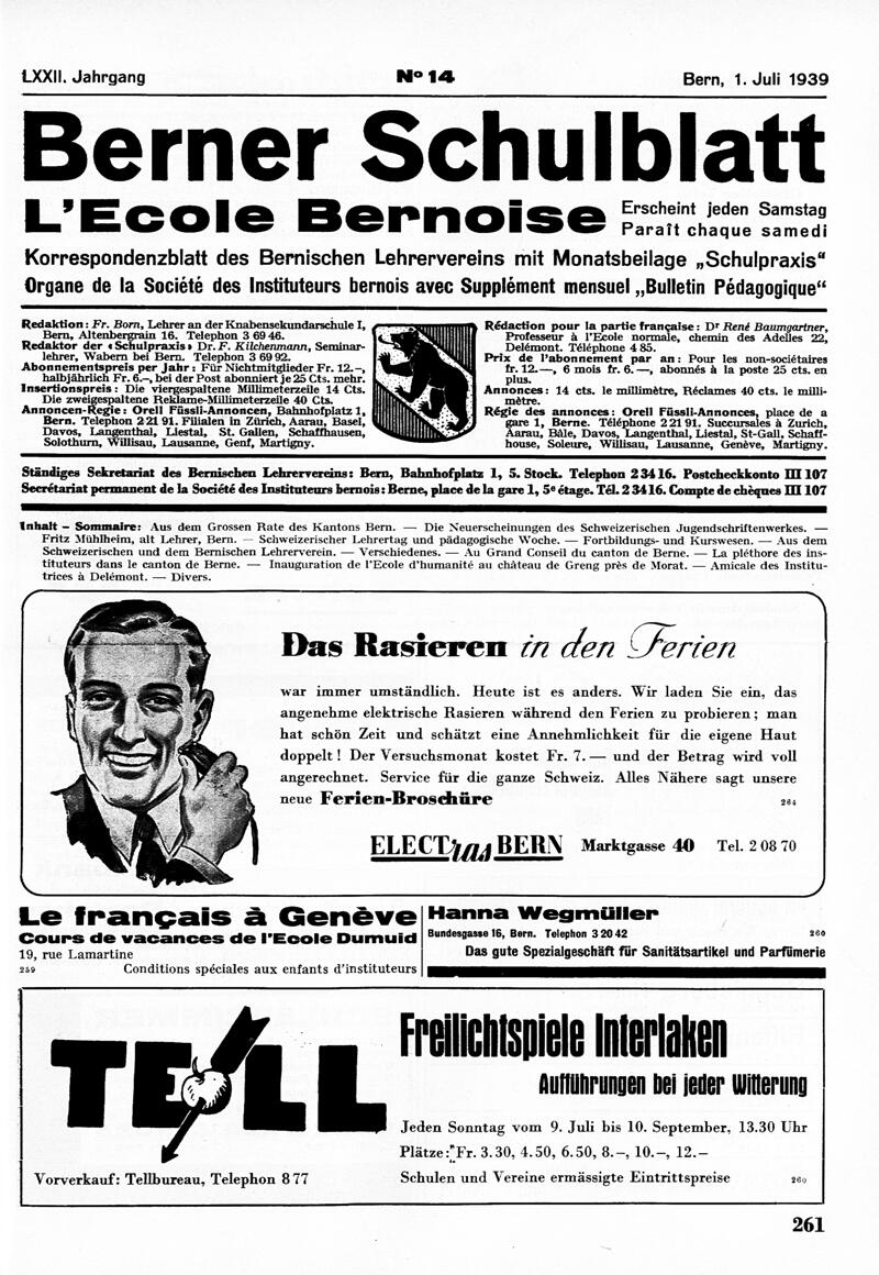 Buchumschlag - Heft 14