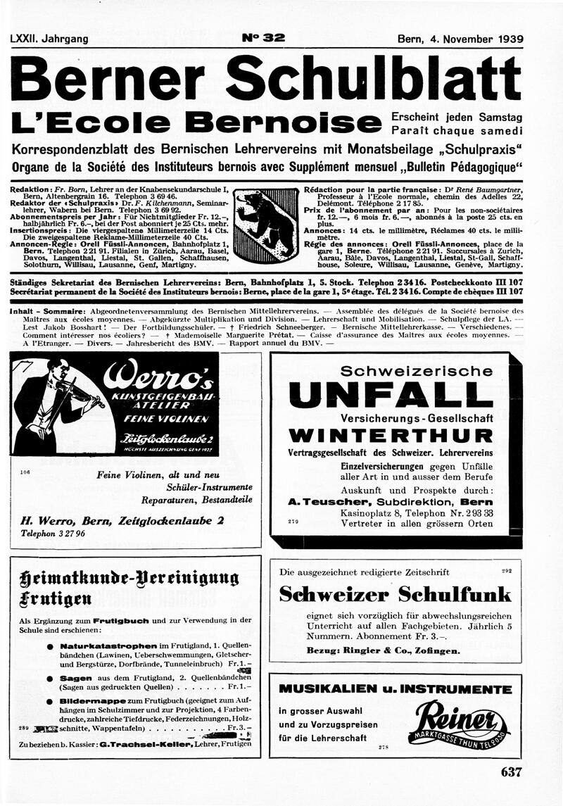 Buchumschlag - Heft 32