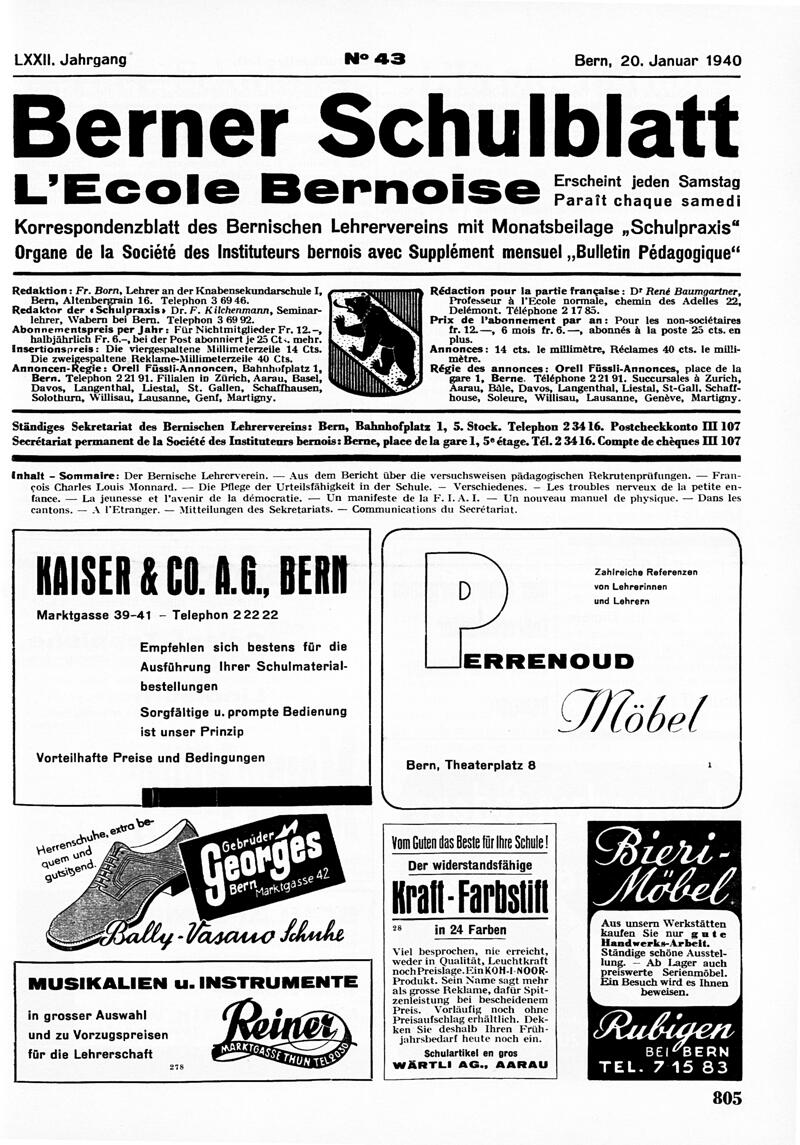 Buchumschlag - Heft 43