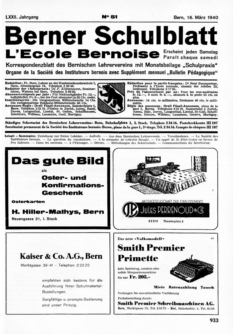 Buchumschlag - Heft 51