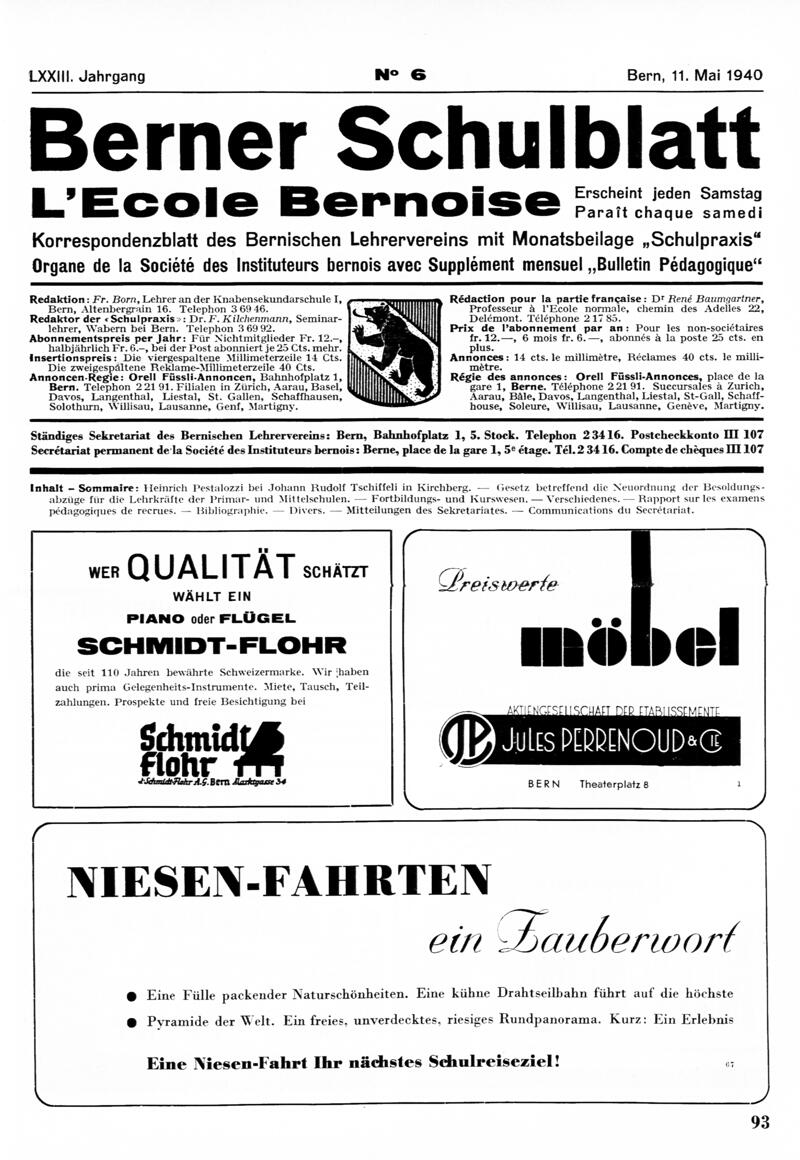 Buchumschlag - Heft 6