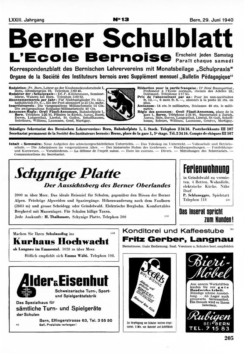 Buchumschlag - Heft 13