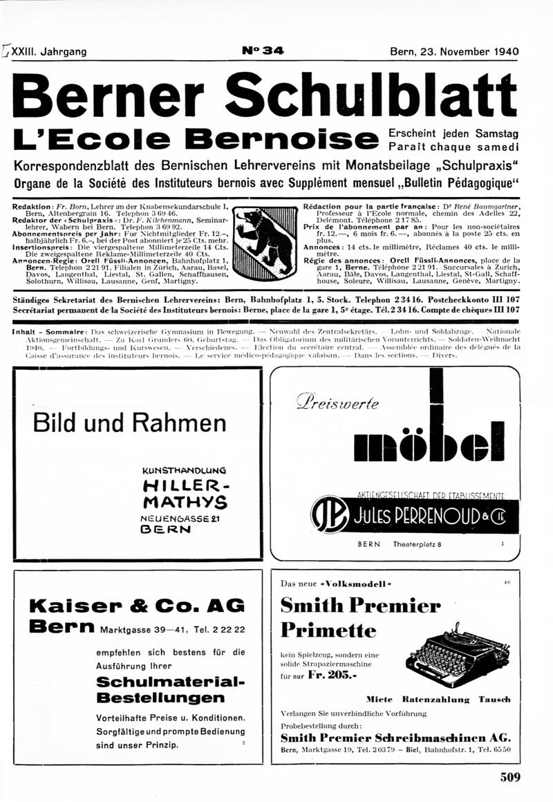 Buchumschlag - Heft 34