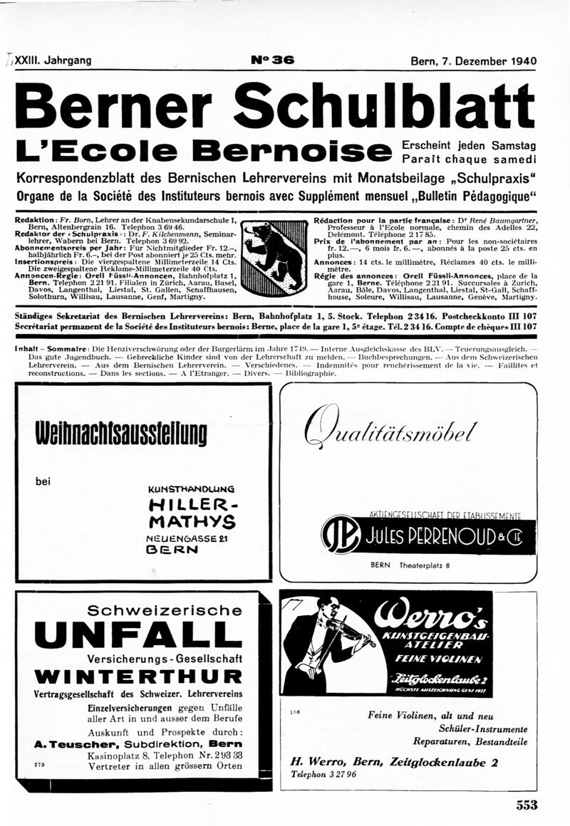 Buchumschlag - Heft 36