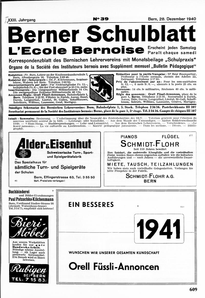 Buchumschlag - Heft 39