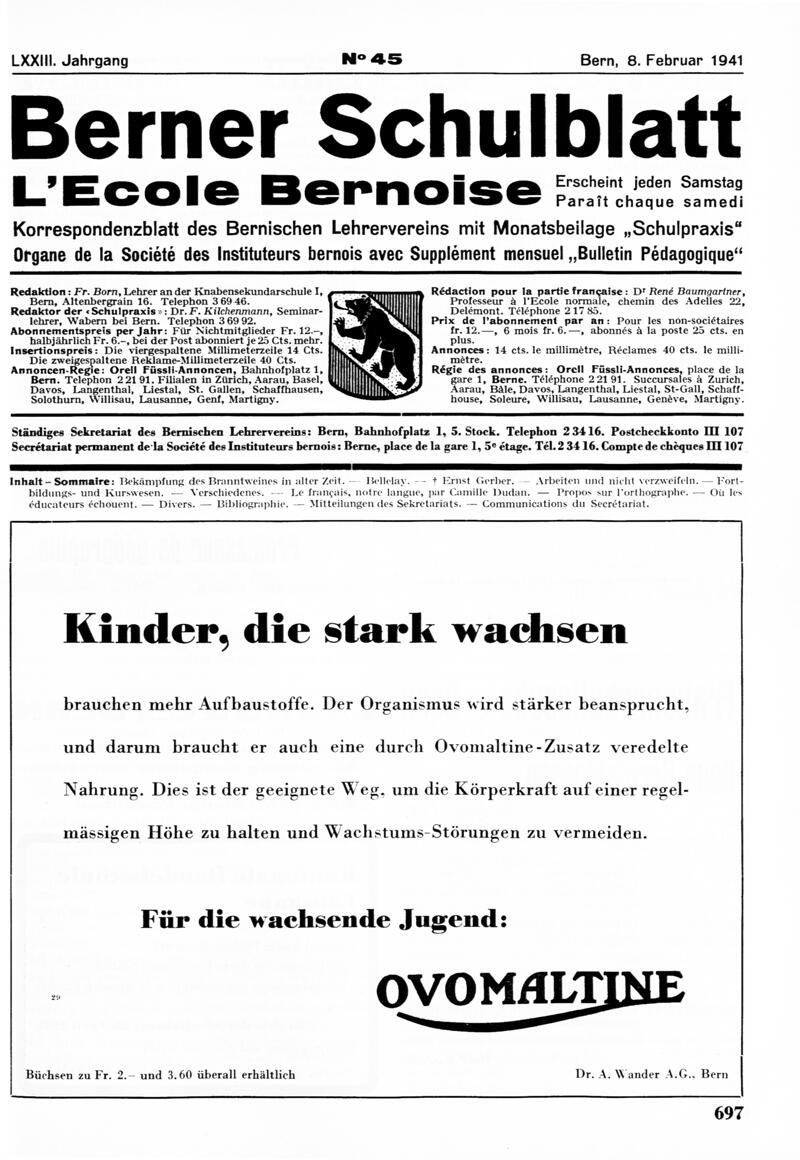 Buchumschlag - Heft 45