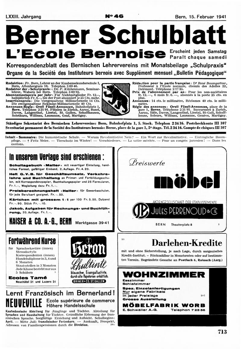 Buchumschlag - Heft 46