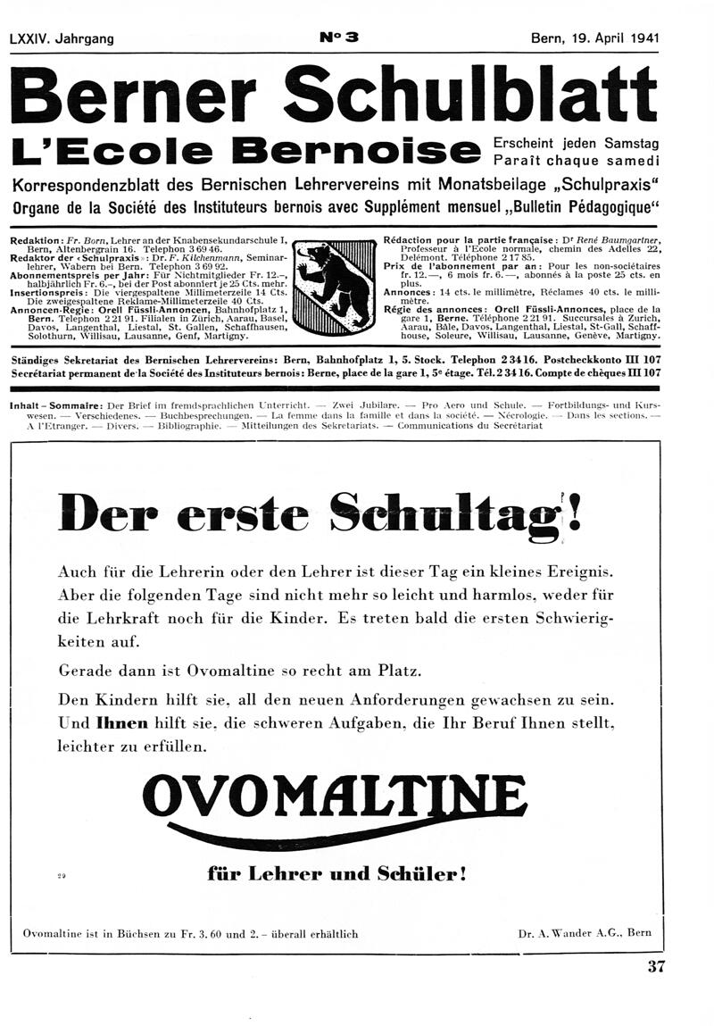 Buchumschlag - Heft 3