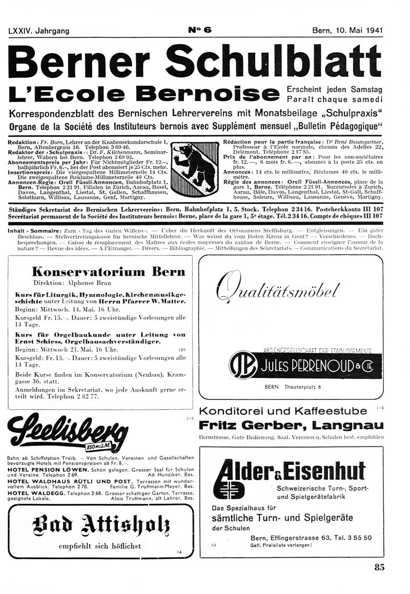 Buchumschlag - Heft 6