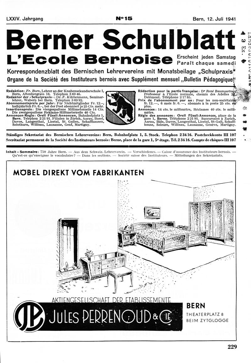 Buchumschlag - Heft 15