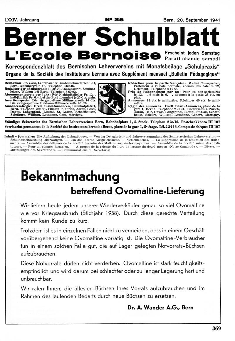 Buchumschlag - Heft 25