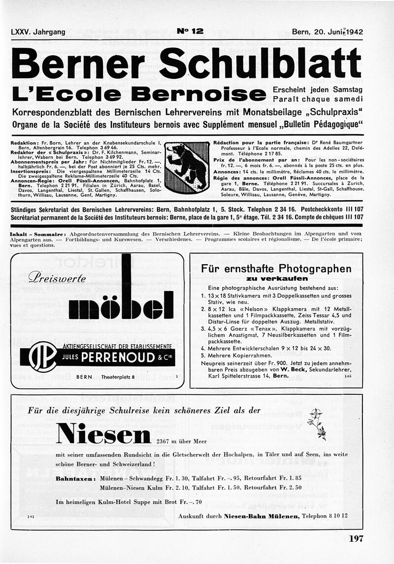 Buchumschlag - Heft 12