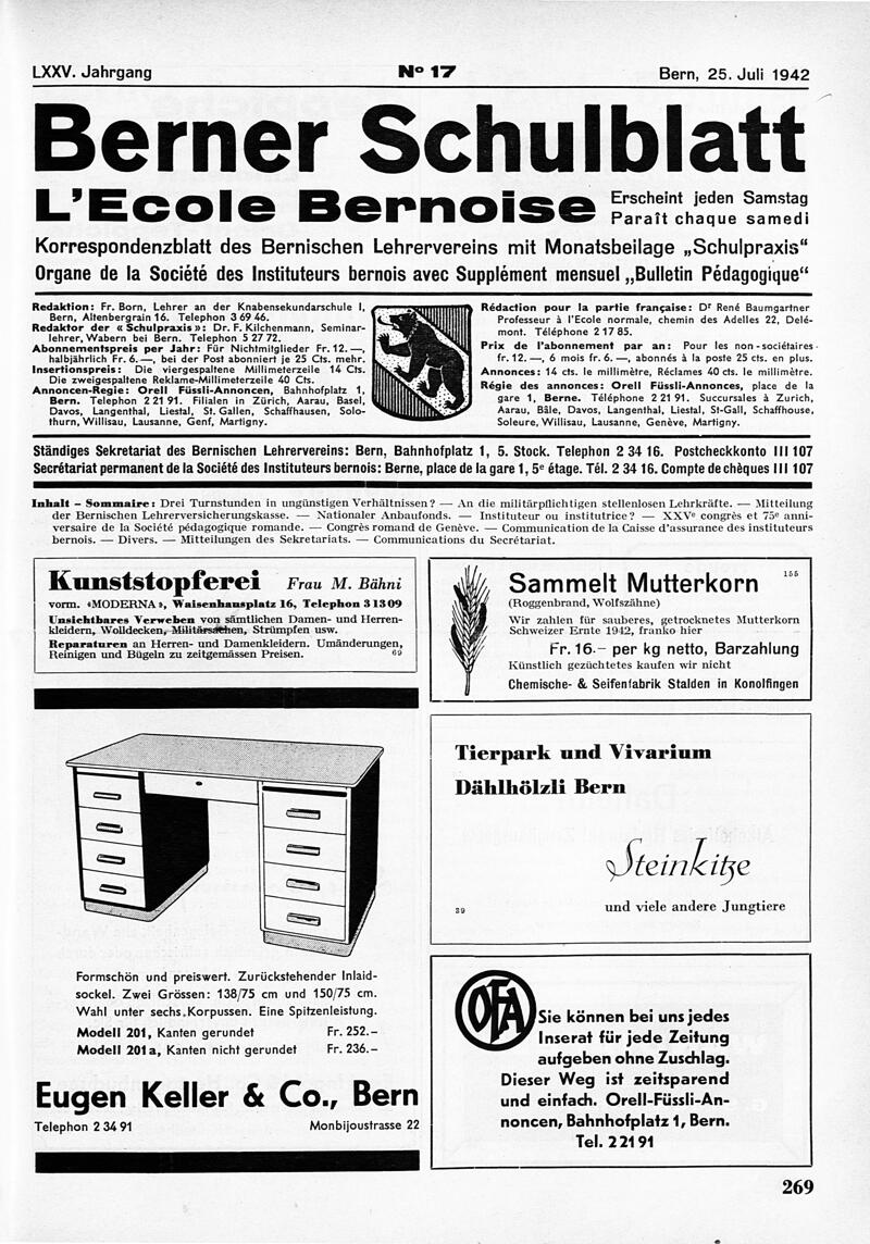 Buchumschlag - Heft 17