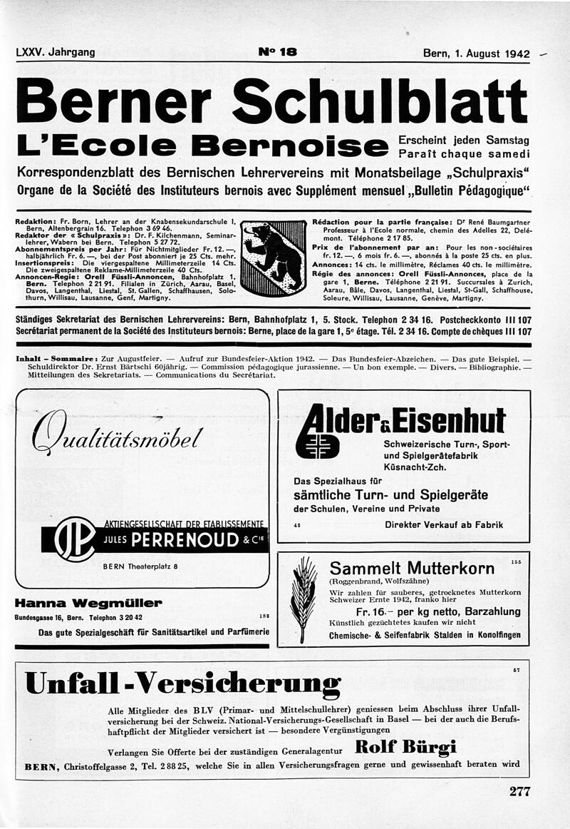 Buchumschlag - Heft 18