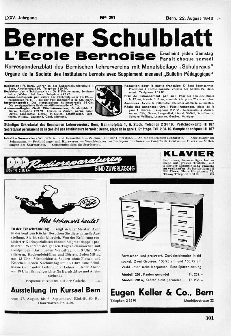 Buchumschlag - Heft 21