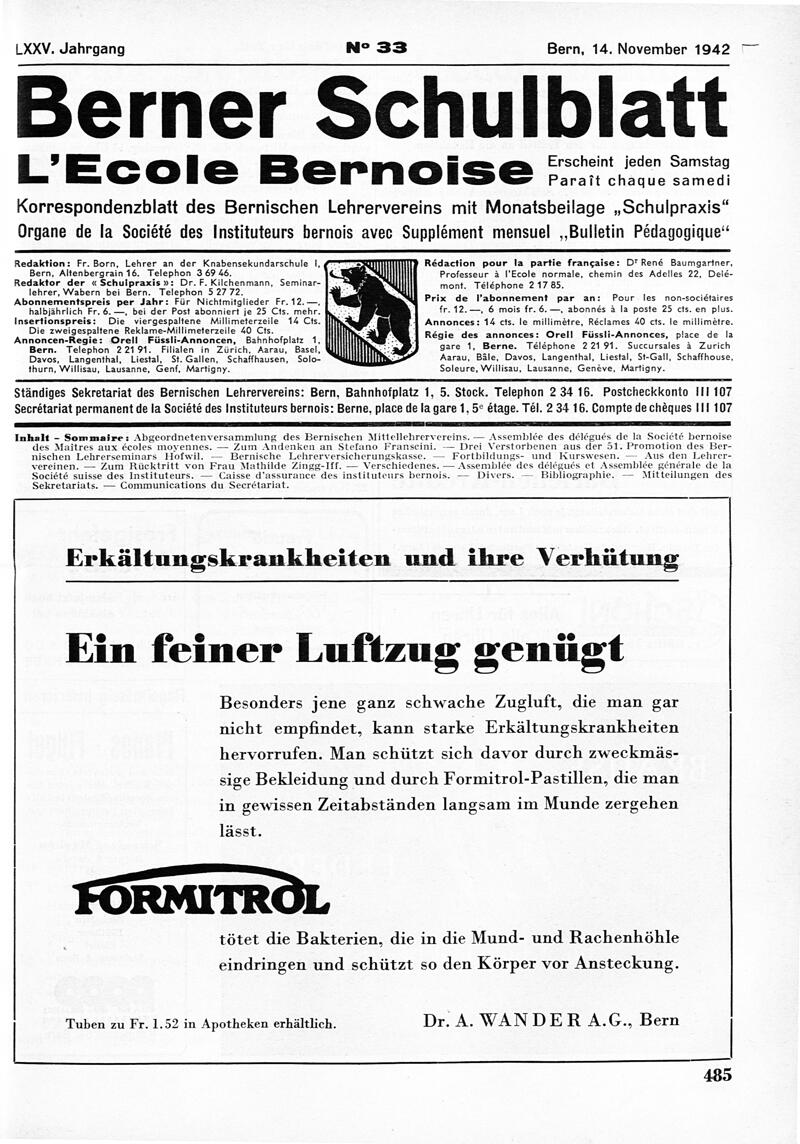 Buchumschlag - Heft 33