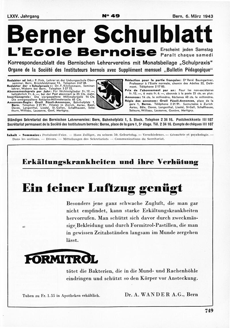 Buchumschlag - Heft 49