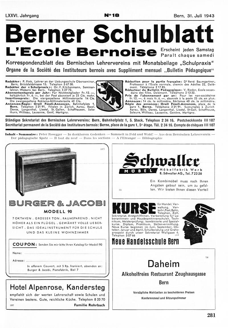 Buchumschlag - Heft 18