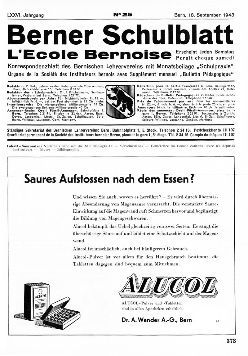 Buchumschlag - Heft 25