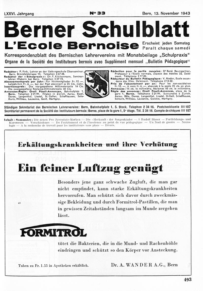 Buchumschlag - Heft 33