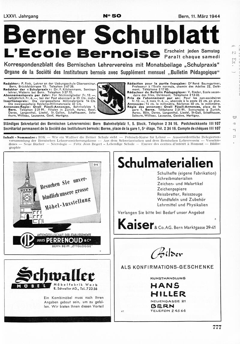 Buchumschlag - Heft 50