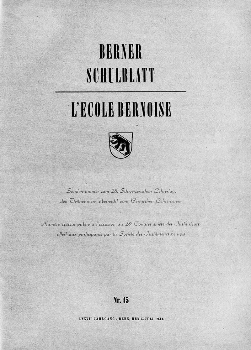 Buchumschlag - Heft 15