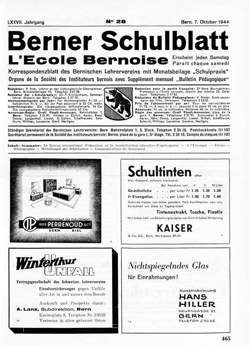 Buchumschlag - Heft 28