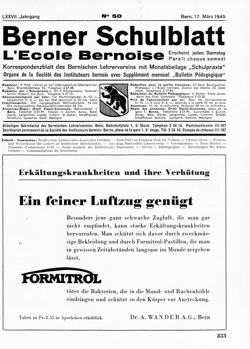 Buchumschlag - Heft 50