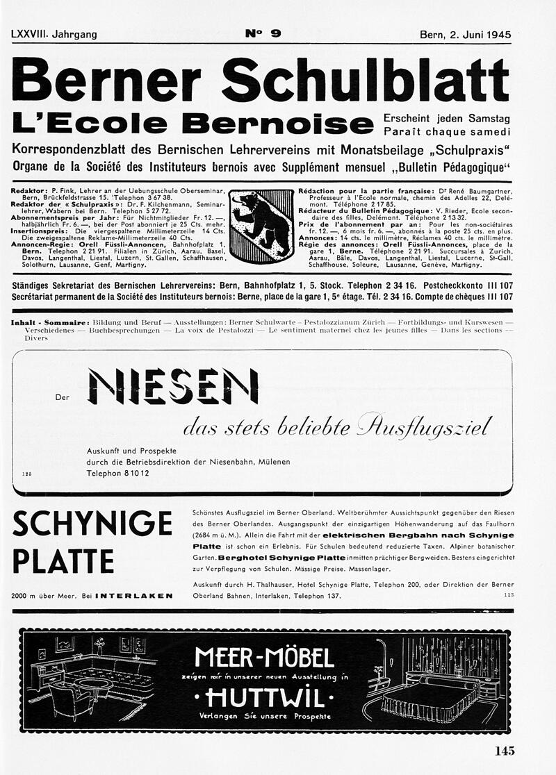 Buchumschlag - Heft 9