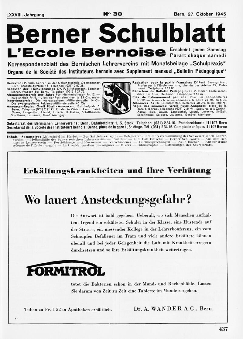 Buchumschlag - Heft 30