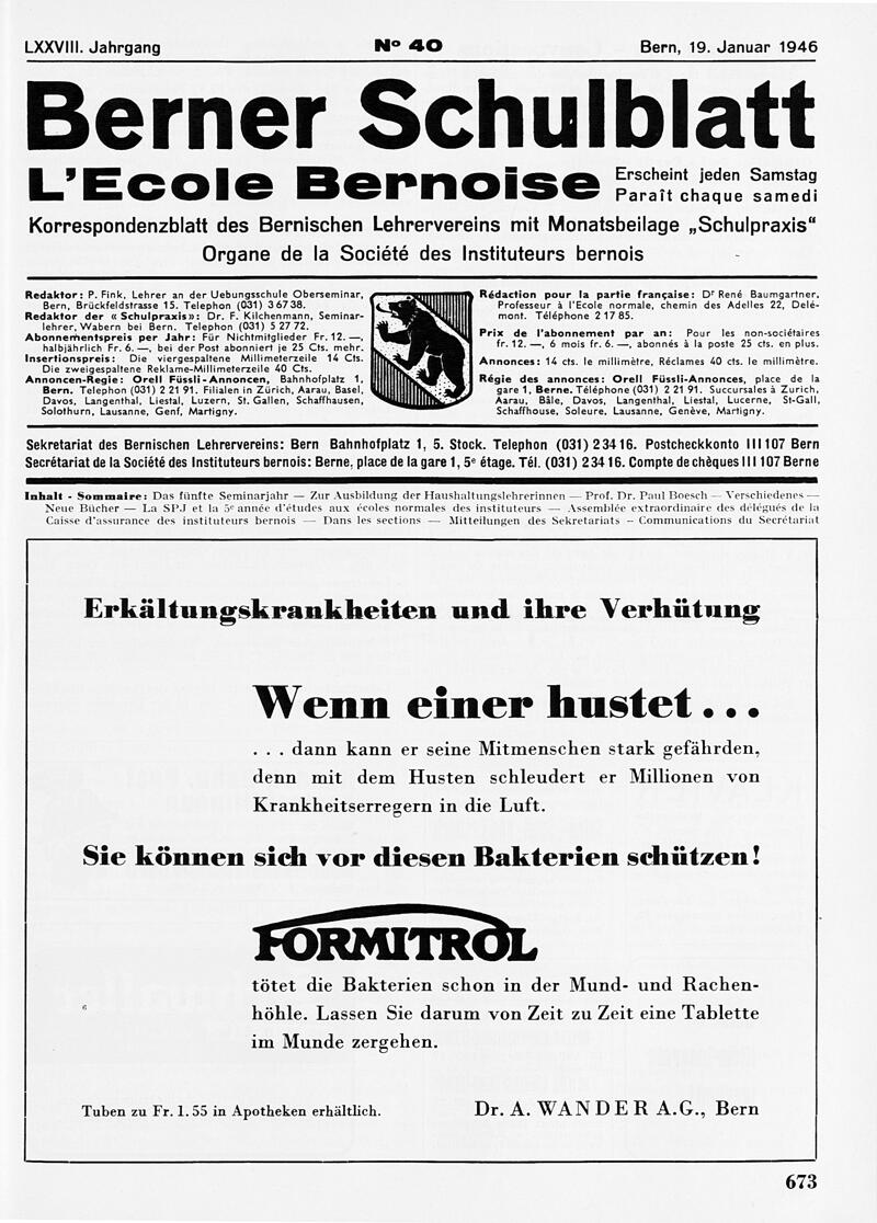 Buchumschlag - Heft 40