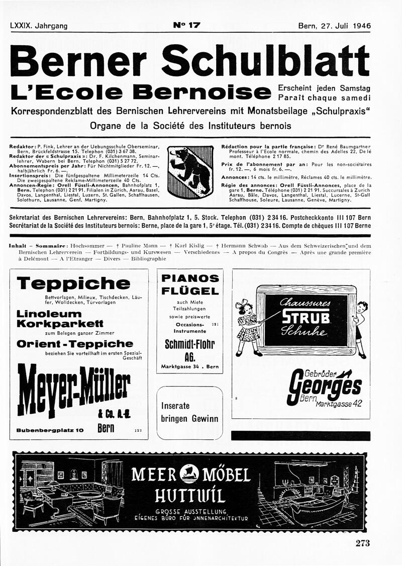 Buchumschlag - Heft 17