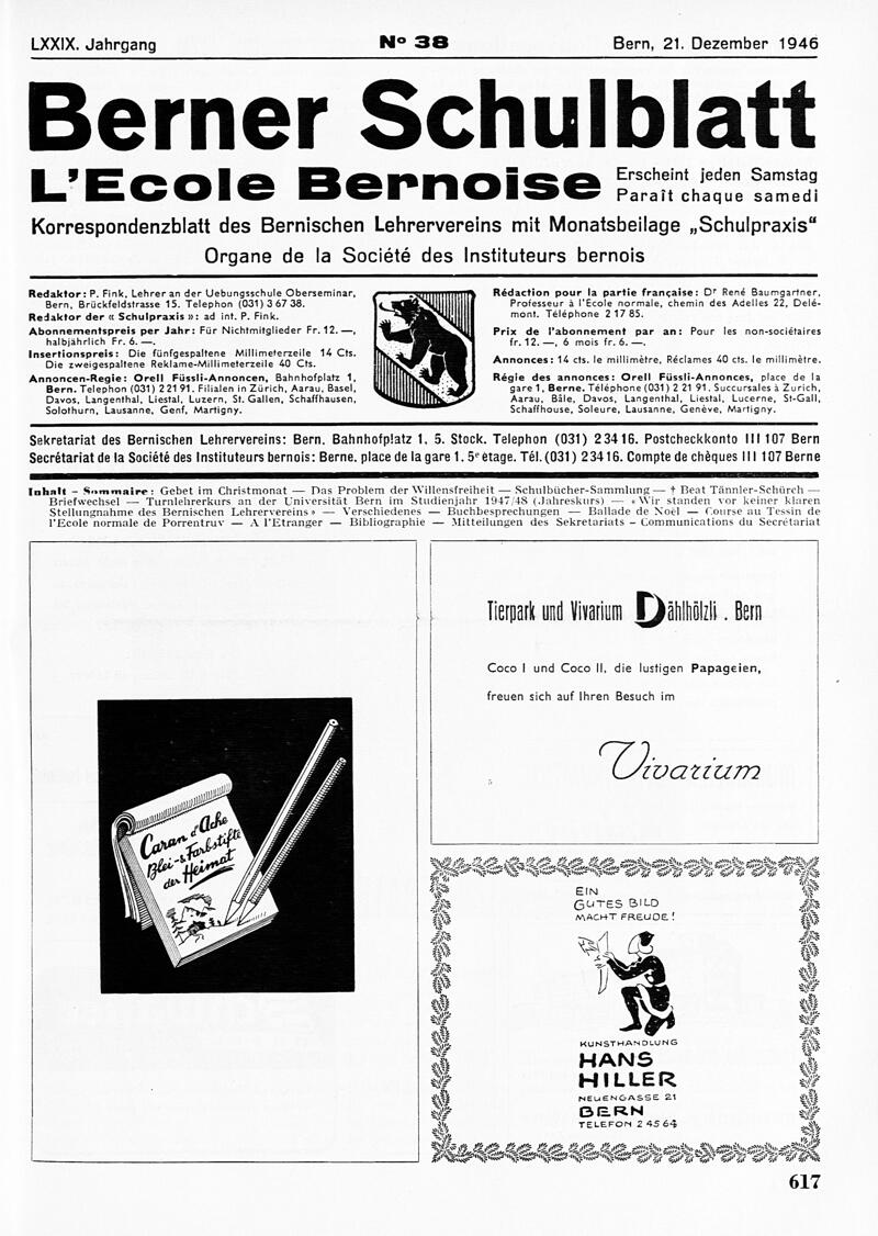 Buchumschlag - Heft 38