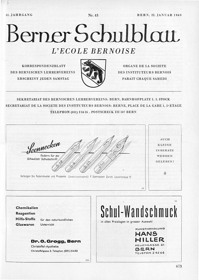 Buchumschlag - Heft 43