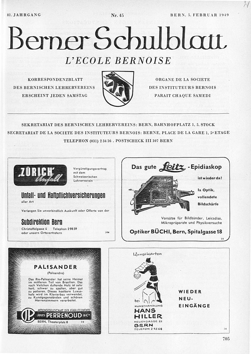 Buchumschlag - Heft 45