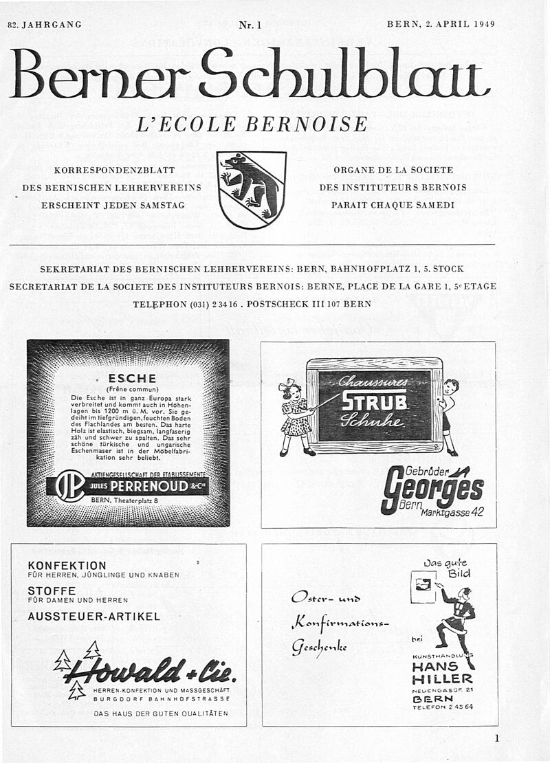 Buchumschlag - Heft 1