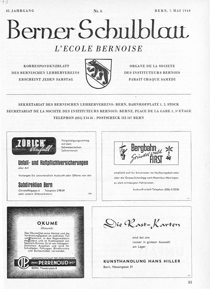 Buchumschlag - Heft 6