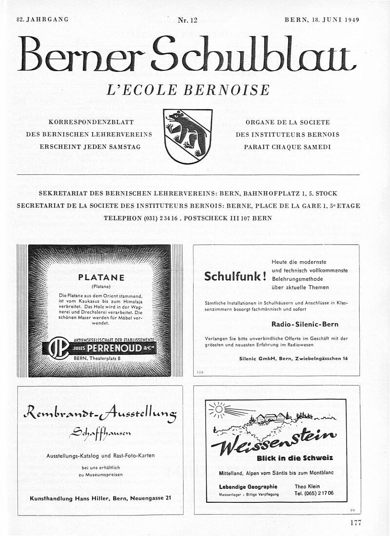 Buchumschlag - Heft 12