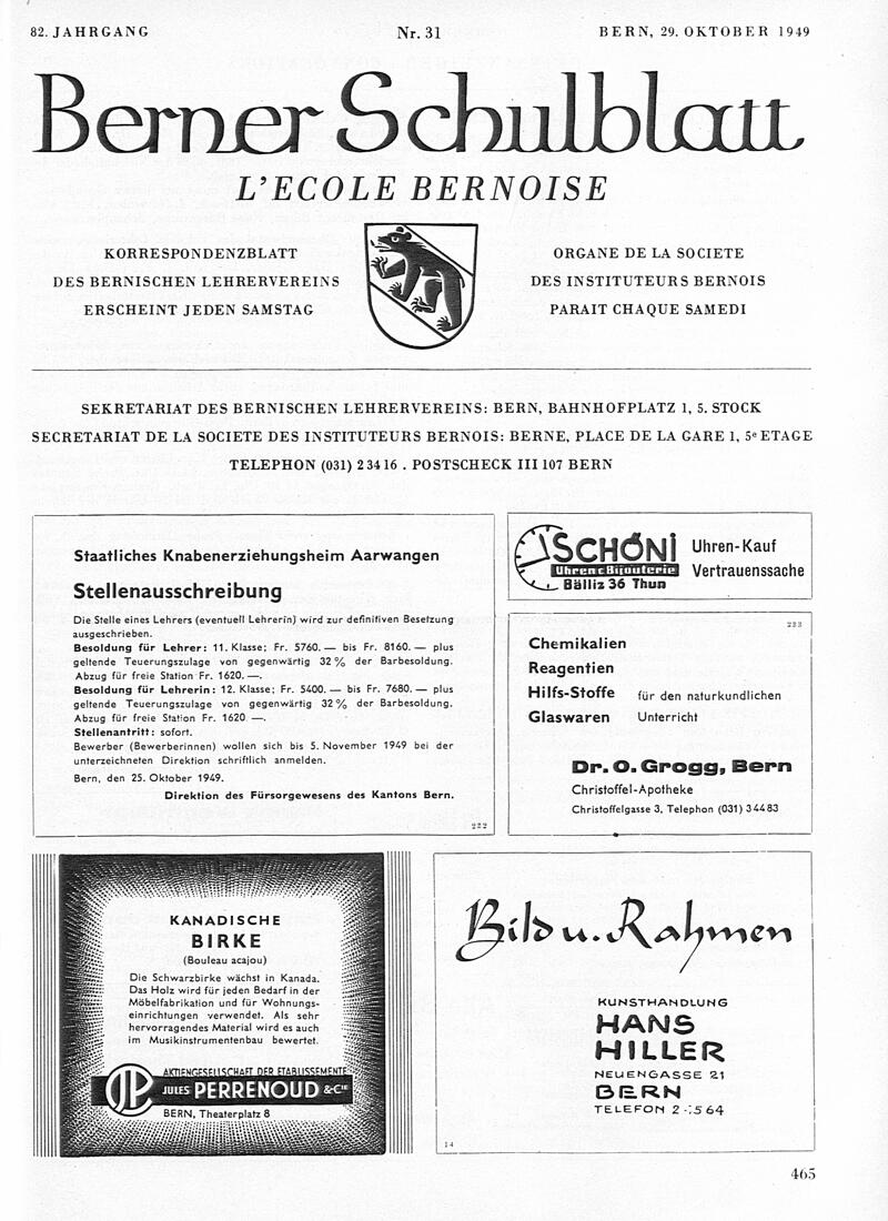 Buchumschlag - Heft 31