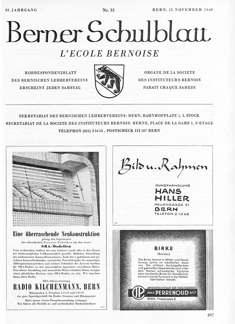 Buchumschlag - Heft 33