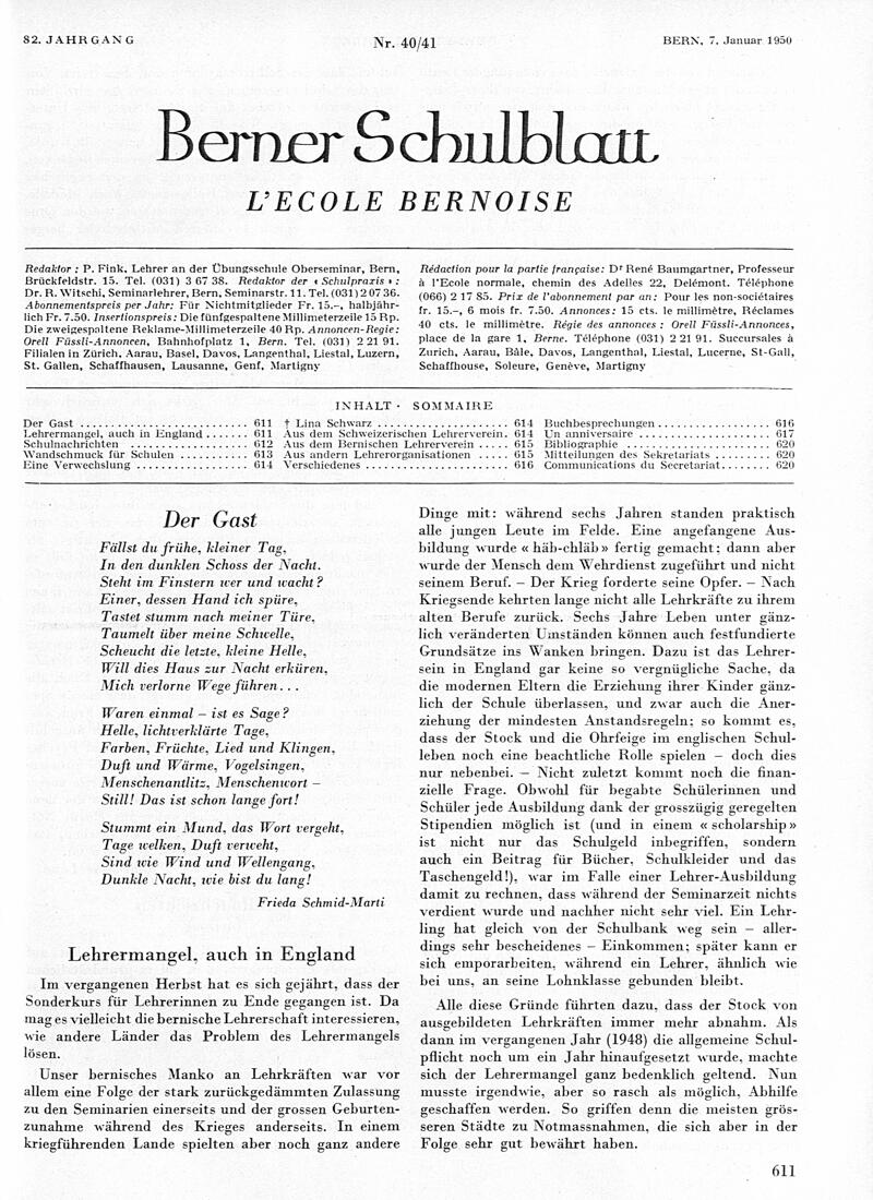 Buchumschlag - Heft 40-41