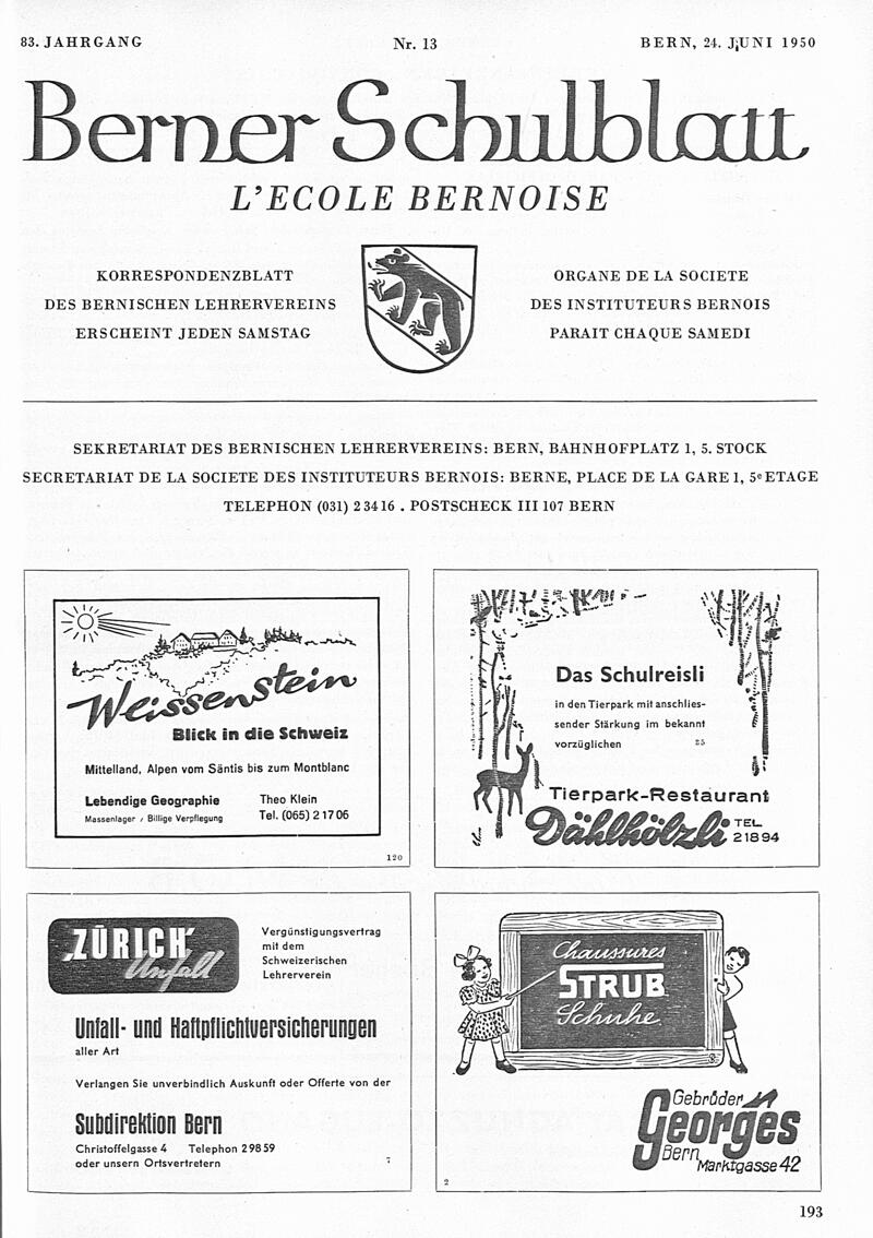 Buchumschlag - Heft 13