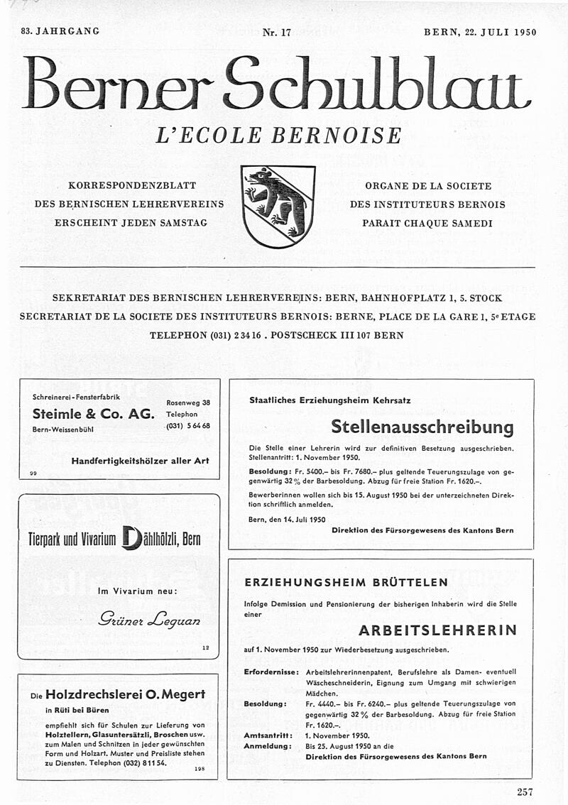 Buchumschlag - Heft 17